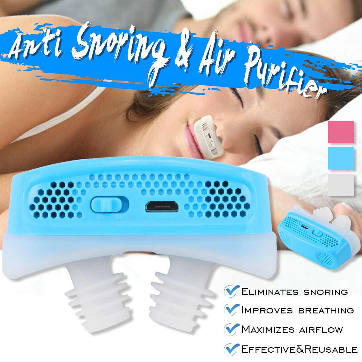 Anti-Snore with Air Purifier